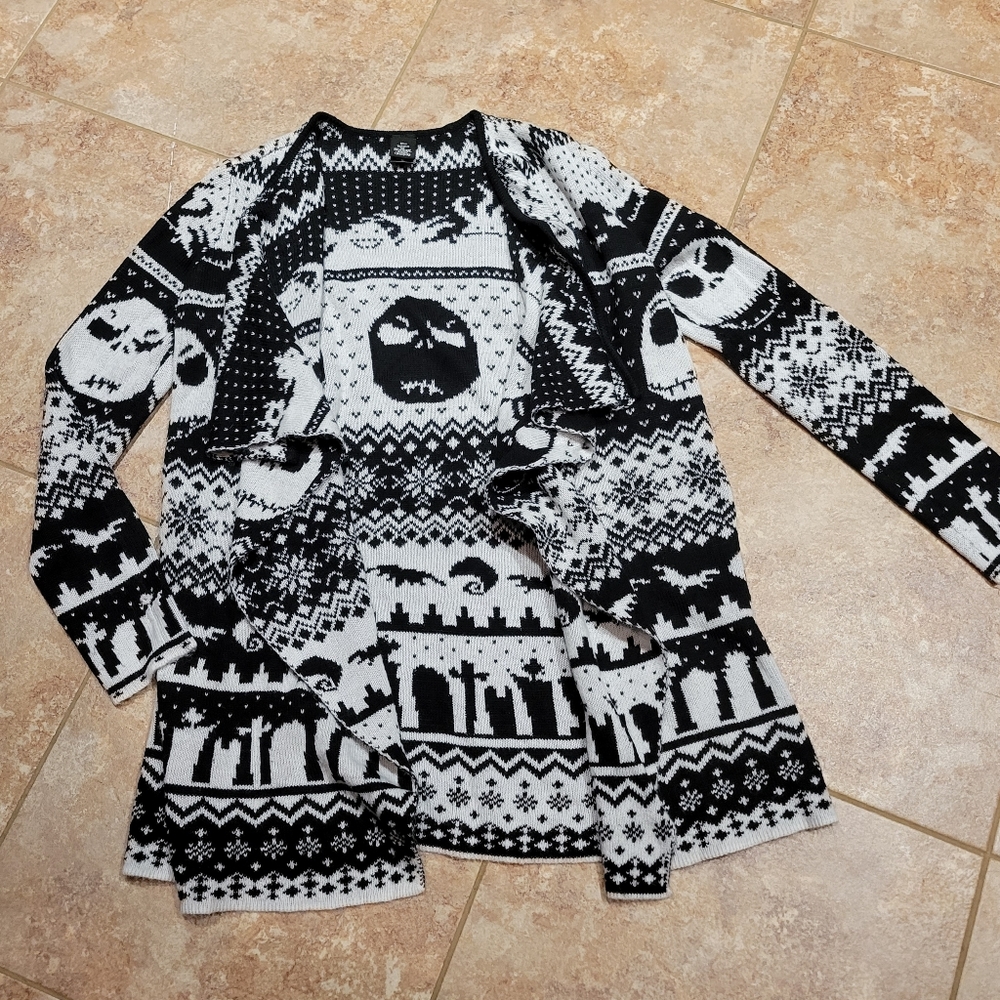 Disney's nightmare before Christmas cardigan